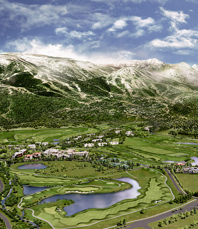 golf course rendering